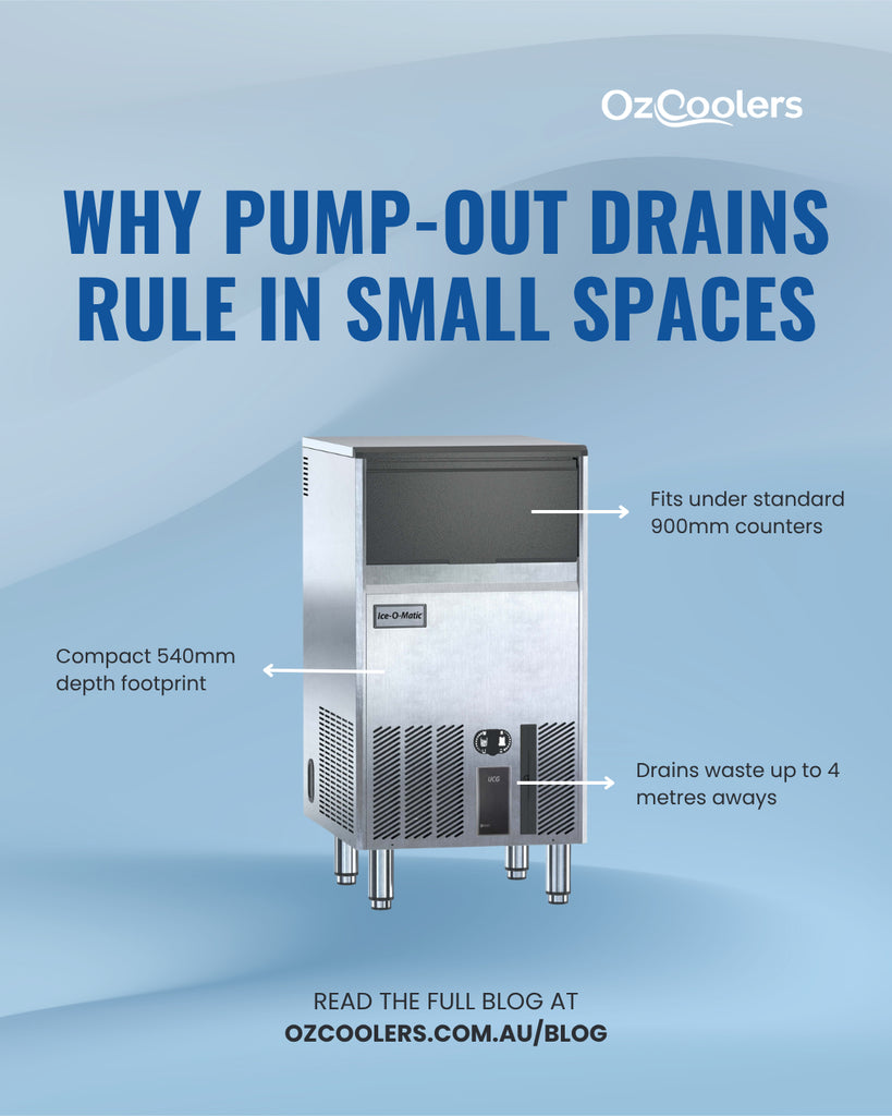Smarter Drainage: Why Pump-Out Systems Are Essential for Commercial Ice Makers